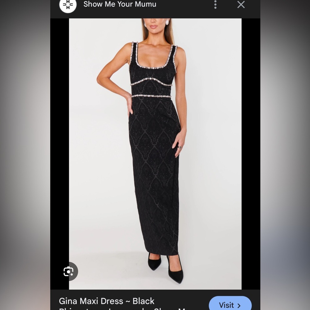 ISO show me your mumu Gina Dress in a small black